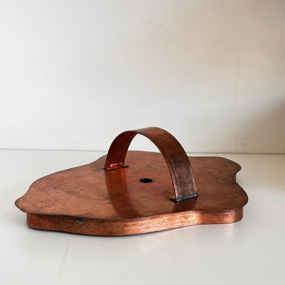 Martha Stewart XL Copper Cookie Cutter Mighty Acorn Artisan Michael Bonne